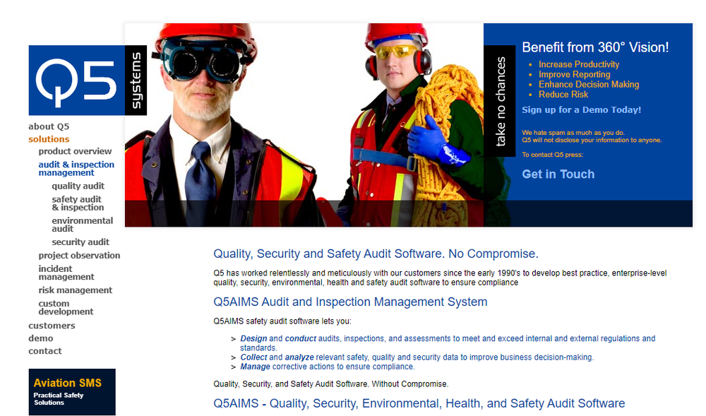 Q5AIMS Screenshot 1