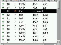 Example result page
