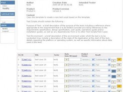 Recording test results