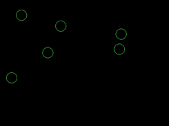 Bouncing Balls Screensaver Win 10 QB64 Screenshot 1
