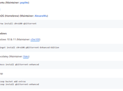 qBittorrent Enhanced Edition Screenshot 1
