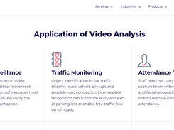 QBurst Video Analytics Screenshot 1