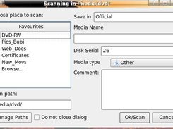 Scan Dialog