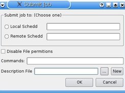 Submit Job Dialog