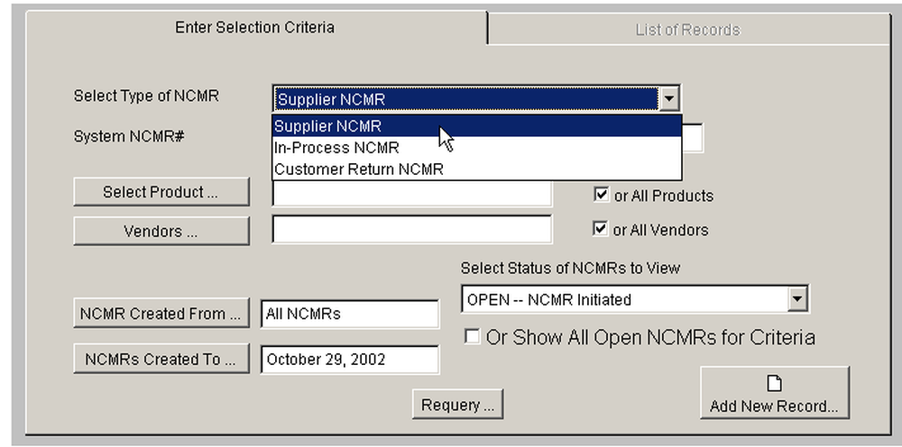 QCS9000 Screenshot 1