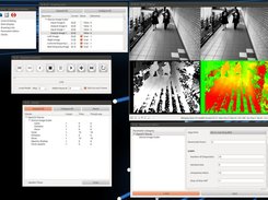 1 2D visualization tool, parameter editor, sequence control and clocks