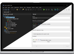 QF-Test enables GUI testing in Dark Mode, reliably detects complex elements, and with SmartIDs, allows writing tests before application completion.