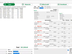Sales Screen