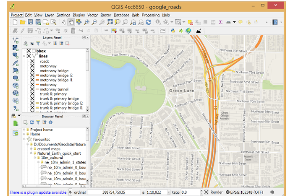 QGIS Screenshot 1
