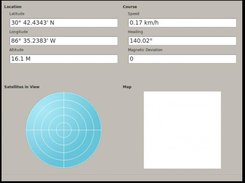 New gxGPS Main Window (in development)