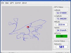 QGPSPlot using a blank map and only showing the route.