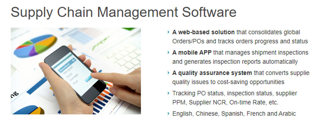 QIT Supply Chain Management Screenshot 1