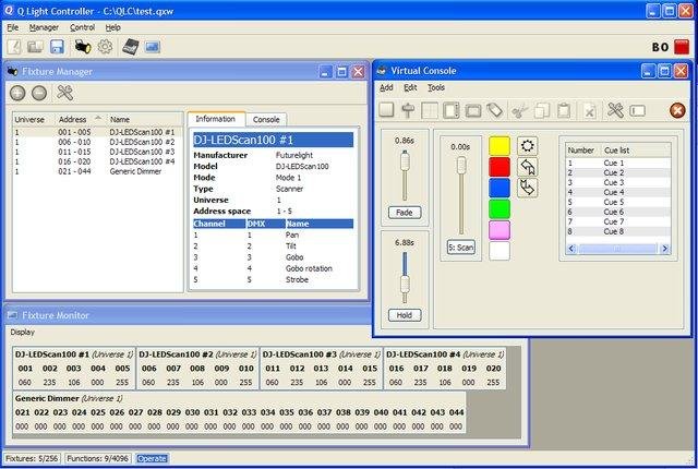 Q Light Controller Sourceforge Net Qlc 3 0 2 On Windows Xp