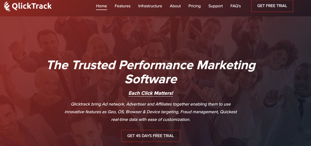 Qlicktrack Screenshot 1