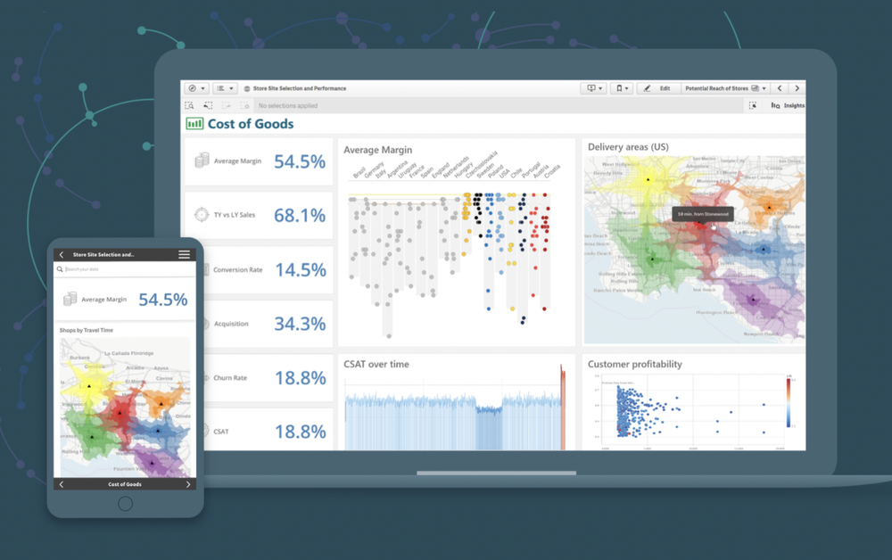 Qlik Sense Screenshot 1