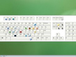 Screen keyboard for drag&drop config + easy hotkey lookup 