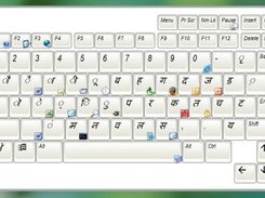 Hindi layout (100+ international keyboards supported)