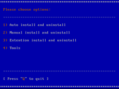 Qlnmp 2.0 main menu option