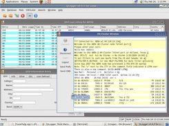 DX Cluster window connected to server
