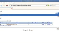 Qmail-ldap-UI : User List