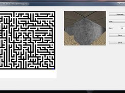 qMazeGen with OpenGL widget