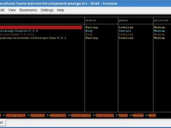 Ncuses Interface for qmerge.