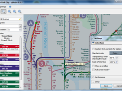 qMetro - Windows - Settings