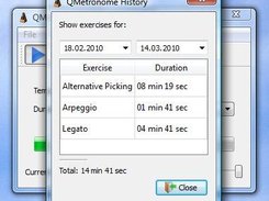 QMetronome on Windows Vista