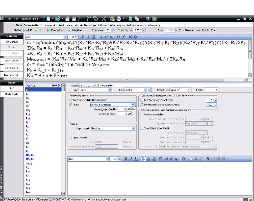 QMSys GUM Screenshot 1