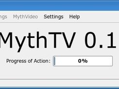The Mainwindow of qMythTV