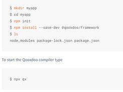 Qooxdoo JavaScript Framework Screenshot 1