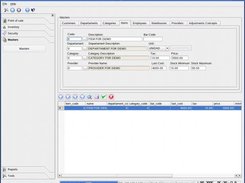 Masters Management Window