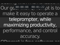 Prompting with timers