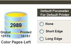 Web Managing Printing Quotas for Black and Color Printer