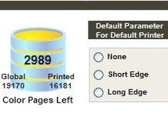 Web Managing Printing Quotas for Black and Color Printer