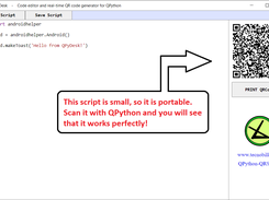 QPyDesk Small Script Screenshot