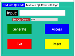 QR Code Generator 3-B [I.S.A] - PC App  screenshot