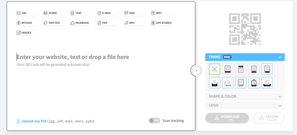 QR Code Generator Pro Screenshot 1