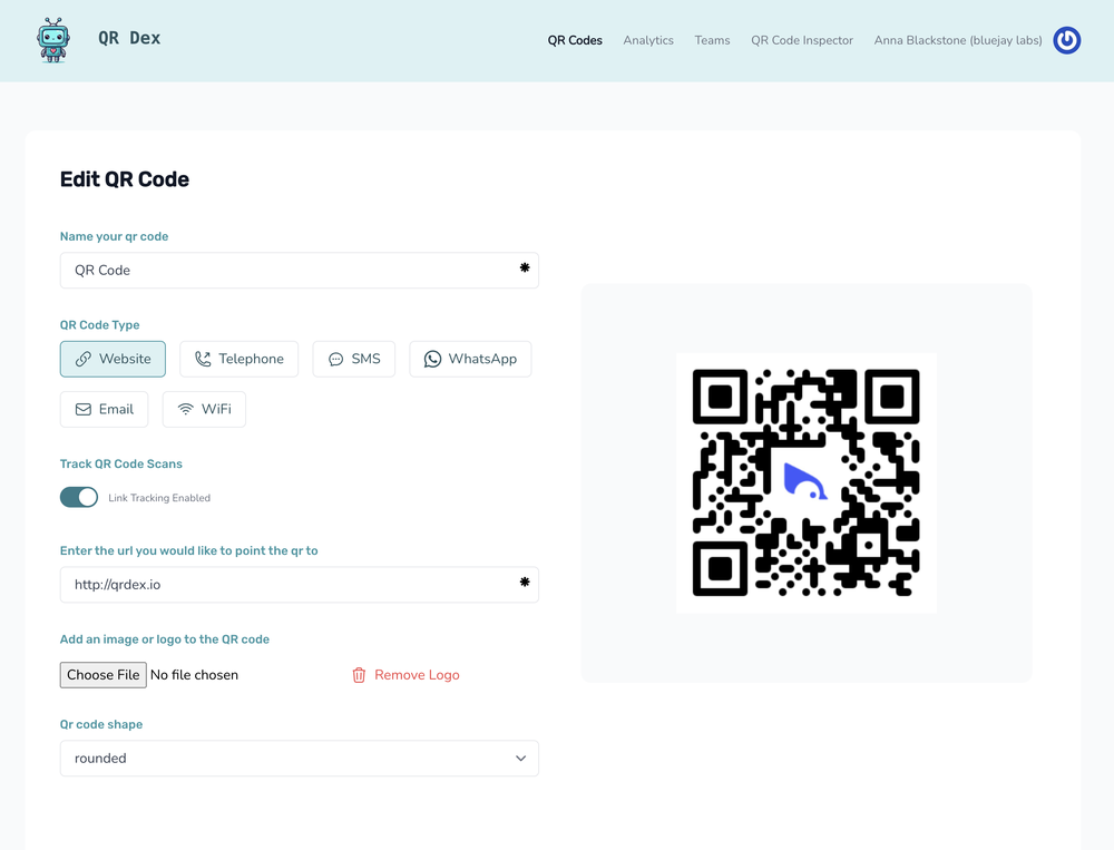 Stop using plain black-and-white QR codes. Add your company logo, match your brand colors, and create QR codes that reinforce your brand identity every time they are scanned