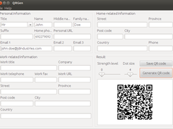 Main window (Ubuntu)