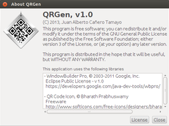 About window (Ubuntu)