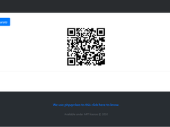 QR maker is designed using bootstrap