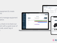 Manage equipment loans & track inventory, check-in/out equipment with integrated barcode reader support, send automated overdue emails & much more