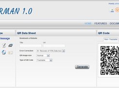 qrcode generator interface