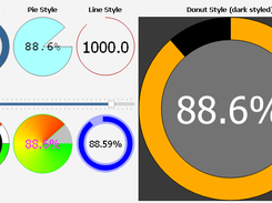QRoundProgressBar Screenshot 1