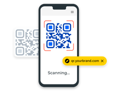 Fully branded scan experience