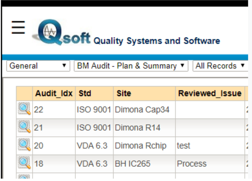 Qsoft FRACAS Screenshot 1