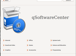 qSoftwareCenter Screenshot 1