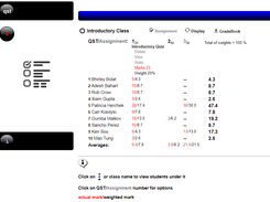 Auto marking and grading