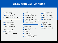 Centralize Business Processes with 25+ Modules